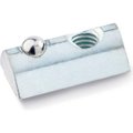 J.W. Winco J.W. Winco GN 506 Roll-In T-Slot Nuts, Steel, for Aluminum Profiles, with Guide Step, M5, 1/4" 506-6-M5